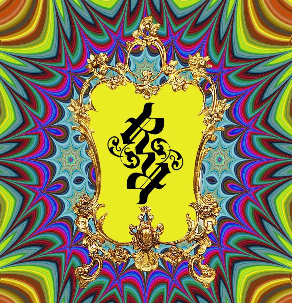 Radical Renaissance emblem in an ornate frame